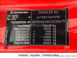 MERCEDES-BENZ 3540B 8x4 Putzmeister 10cbm/big axle