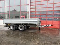  18 t  18 t Tandemkipper- Tieflader, wenig Benutzt, Breitbereifung