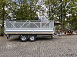Möslein TTD 14  5,70 m  14 t Tandem- Kipper Tieflader 5,70 m lang, Breite Reifen-- Neufahrzeug --