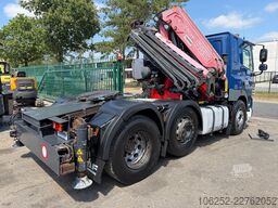DAF CF 85.460 6x2 TRR + CRANE FASSI F310 AXP.26 (6x...