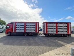 Volvo FH 13.500 6x2 - Livestock 4 deck Finkl + Finkl ...