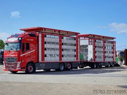 Volvo FH 13.500 6x2 - Livestock 4 deck Finkl + Finkl ...