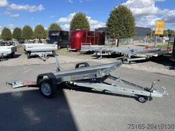 DC Plattform Motorradanhänger kippbar