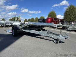 DC Plattform Motorradanhänger kippbar