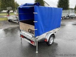 B 6075 Plane Kastenanhänger ungebremst