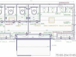 Rosemeier VE 3 Damen, 1 Herren, 4 Urinale Toilettenanhänger