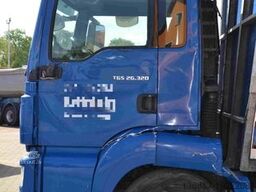 MAN TGS 26.320 Pritsche Plane / Unfall / fahrbereit