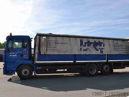 MAN TGS 26.320 Pritsche Plane / Unfall / fahrbereit