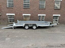 Variant 3518 B4 | MAXI LOAD 400X180CM 3500KG BAUMASCHINENANHÄNGER | SKIDS | BEAVERTAIL