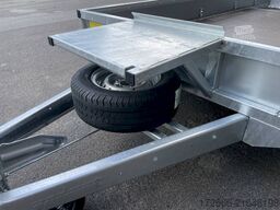 Variant 3518 B4 | MAXI LOAD 400X180CM 3500KG BAUMASCHINENANHÄNGER | RAMPE | BEAVERTAIL