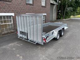 Variant 3518 B4 | MAXI LOAD 400X180CM 3500KG BAUMASCHINENANHÄNGER | RAMPE | BEAVERTAIL