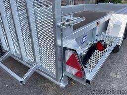 Variant 3518 B4 | MAXI LOAD 400X180CM 3500KG BAUMASCHINENANHÄNGER | RAMPE | BEAVERTAIL