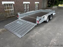 Variant 3518 B4 | MAXI LOAD 400X180CM 3500KG BAUMASCHINENANHÄNGER | RAMPE | BEAVERTAIL