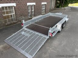 Variant 3518 B4 | MAXI LOAD 400X180CM 3500KG BAUMASCHINENANHÄNGER | RAMPE | BEAVERTAIL