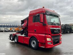 Man TGX 28.510 HMF 50 Tonmeter laadkraan + Fly-Jib
