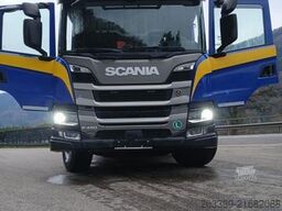 SCANIA P450/3S-KIPPER/FRONT-KRAN/TÜVV/138.425km