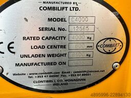 Combilift C4000 /2008 /Diesel/ Only 6262 hours