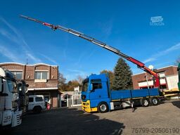 MAN 26.440 TGX Pritsche + PK 34002 + JIB Seilwinde