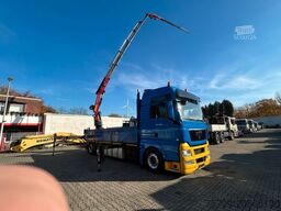 MAN 26.440 TGX Pritsche + PK 34002 + JIB Seilwinde