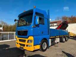 MAN 26.440 TGX Pritsche + PK 34002 + JIB Seilwinde