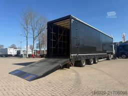  Wiese 3-Achs Stufensattel Auflieger mit Rampe25T