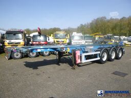 Fruehauf 3-axle container chassis 20,30ft + ADR