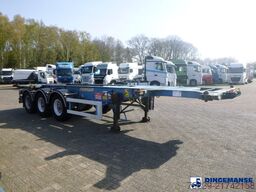 Fruehauf 3-axle container chassis 20,30ft + ADR
