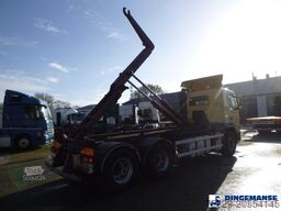 Volvo FM 410 6x2 Euro 5 AJK container hook 20t