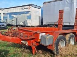 Langendorf 2-Achser Tieflader mit Rampen