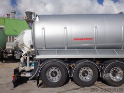 KÄSSBOHRER Gülle Tankwagen Auflieger Edelstahl STN L