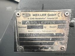 MAN TGA 26.410, 6x4 Abrollkipper Meiller Blattfedern