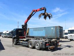 MAN TGS 26.470, EURO 6, 6X2, LIFTING AXLE, PALFINGER