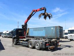 MAN TGS 26.470, EURO 6, 6X2, LIFTING AXLE, PALFINGER