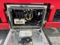 MEUSBURGER 3-Achs Arbeitsbühnen-Tieflader klappbares Heck