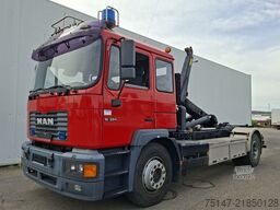MAN 18.284 4x2 Meiller Abroller Feuerwehr Fahrschule