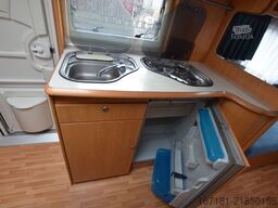 LMC 490 E mit Mover und Vorzelt
