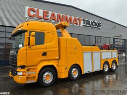 Scania R730 V8 8x4 Euro 6 Retarder Recovery truck Just...