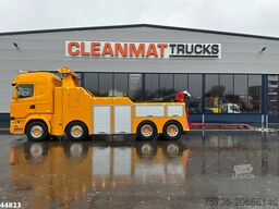 Scania R730 V8 8x4 Euro 6 Retarder Recovery truck Just...