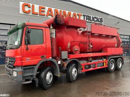 Mercedes-Benz Actros 4141 8x4 RVS Naaktgeboren drogestoffen J...
