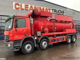 Mercedes-Benz Actros 4141 8x4 RVS Naaktgeboren drogestoffen J...