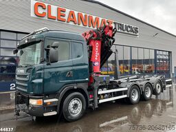 Scania G480 8x4 HMF 60 Tonmeter laadkraan + Fly-jib