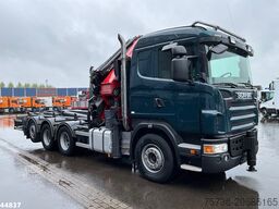 Scania G480 8x4 HMF 60 Tonmeter laadkraan + Fly-jib