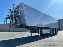 Reisch 3-Achs-Kippsattelauflieger 43m³ Alumulde