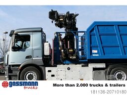 BTE Abrollcontainer mit Kran Mec CL180.80.2Z