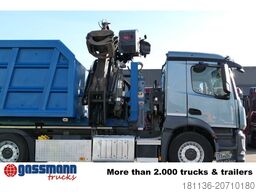 BTE Abrollcontainer mit Kran Mec CL180.80.2Z