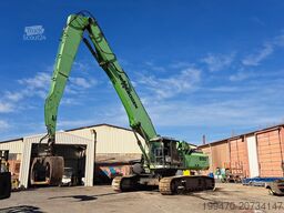 Sennebogen 850R with hydraulic rotating grapple