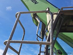 Sennebogen 850R with hydraulic rotating grapple