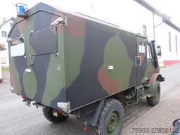 MERCEDES-BENZ Unimog MIL 2 To U 1300 L  Turbo Sanni Koffer