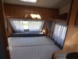 HOBBY De Luxe 450 UF mit Mover und Vorzelt