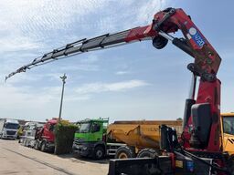Scania G480 6x4 PRITSCHE + (31m) KRAN HMF 4720 K7 + JI...